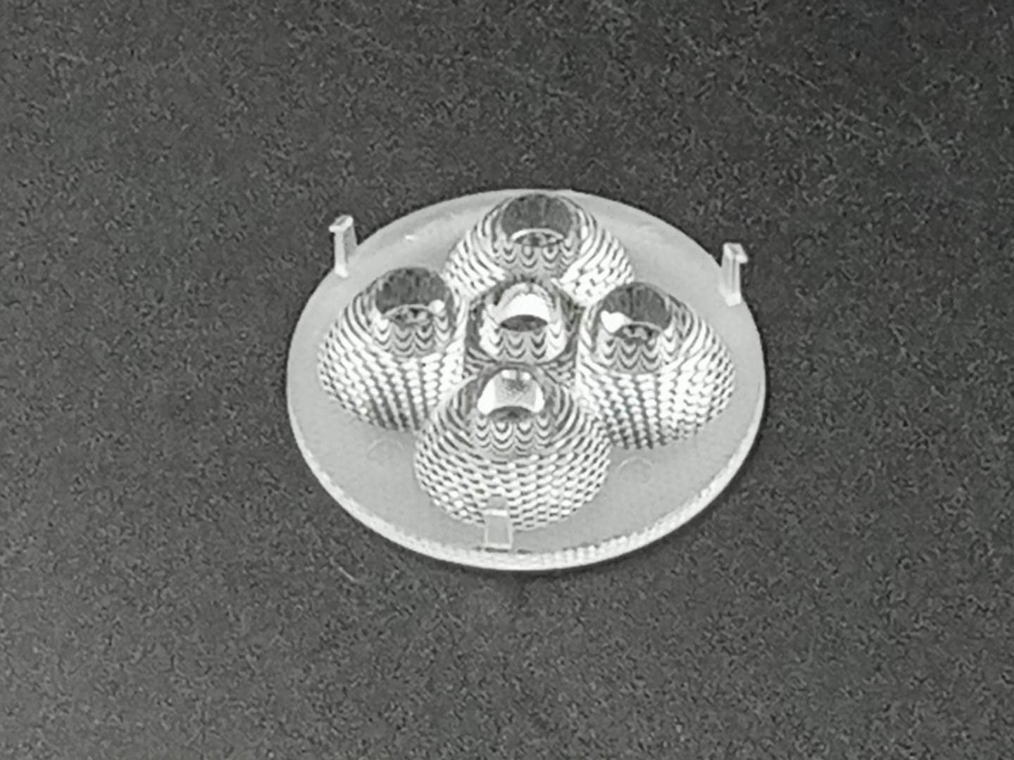 貼片多合一透鏡/φ40mm五合一燈罩珠面LED燈具透鏡